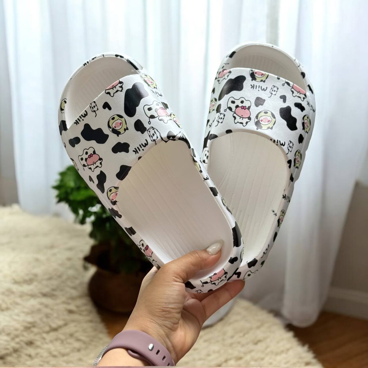 PANTUFLA VACA DAMA