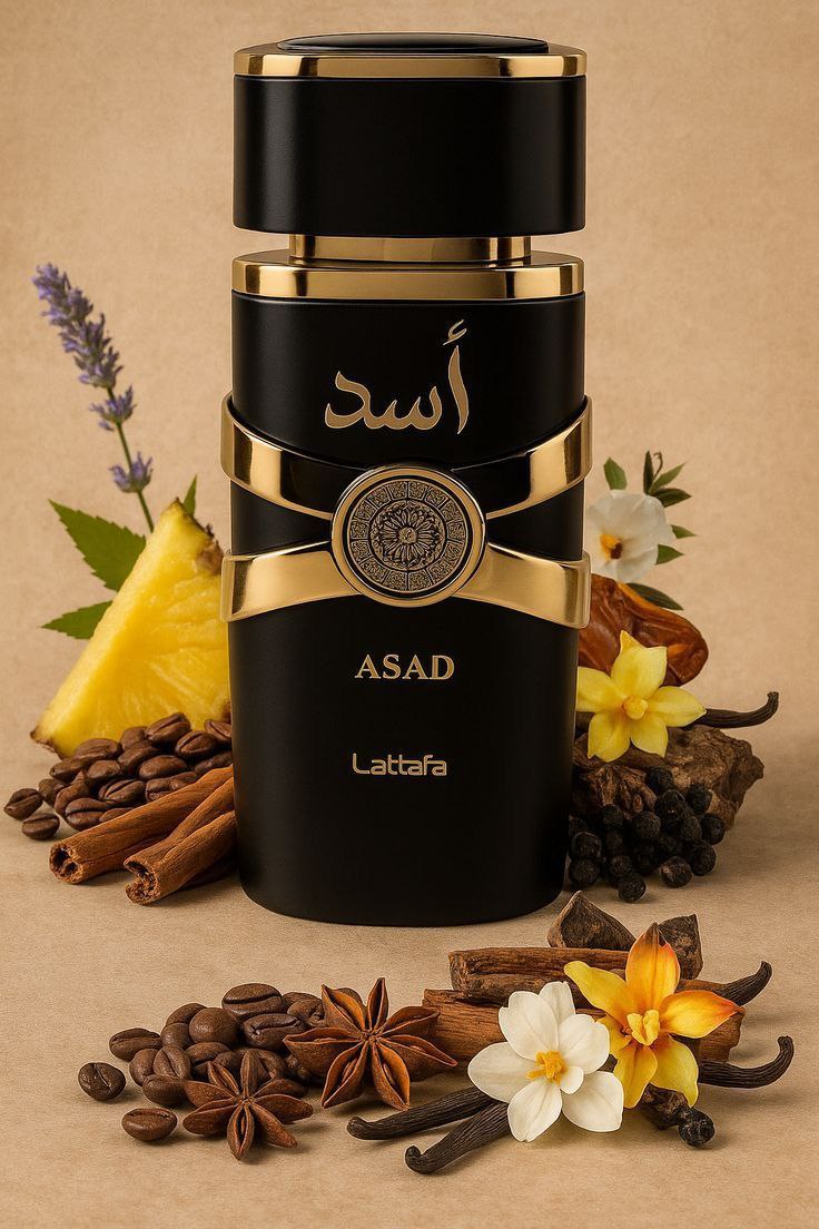 Perfume Asad - LATTAFA - Lattafa 100ml Aroma: Piña , tabo y vainilla