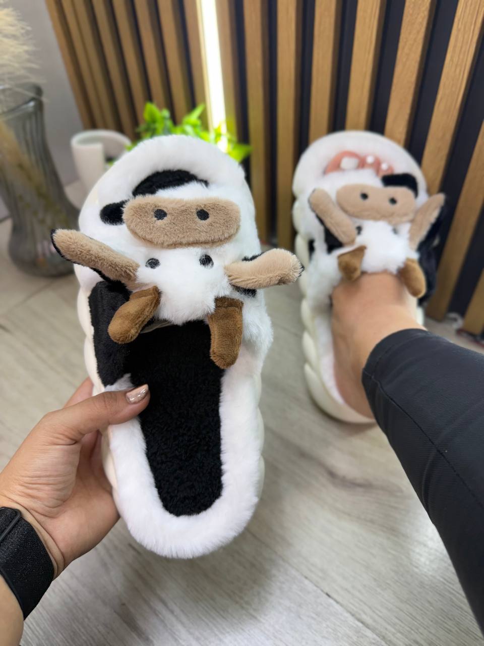 CHOLA VACA DE PELUCHE IMPORTADA DAMA