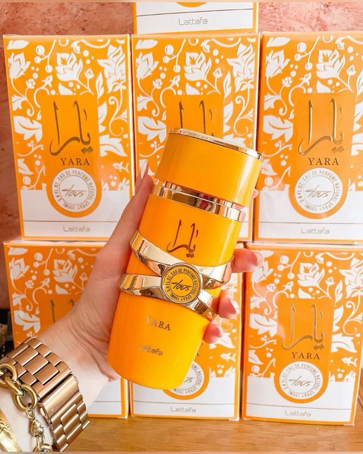 Perfume Yara  SUNSHINE - LATTAFA  - Lattafa 100ml  Aroma: Dulce – afrutado – veraniego – cremoso