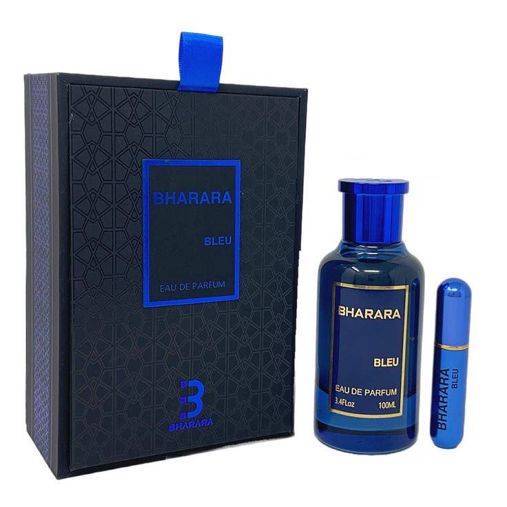 Perfume 💙 BHARARA DOUBLE BLEU 💙  - 100ml  Aroma:Aroma fresco, elegante y varonil 🌊🌿 con toques cítricos y amaderados que encantan 😎✨