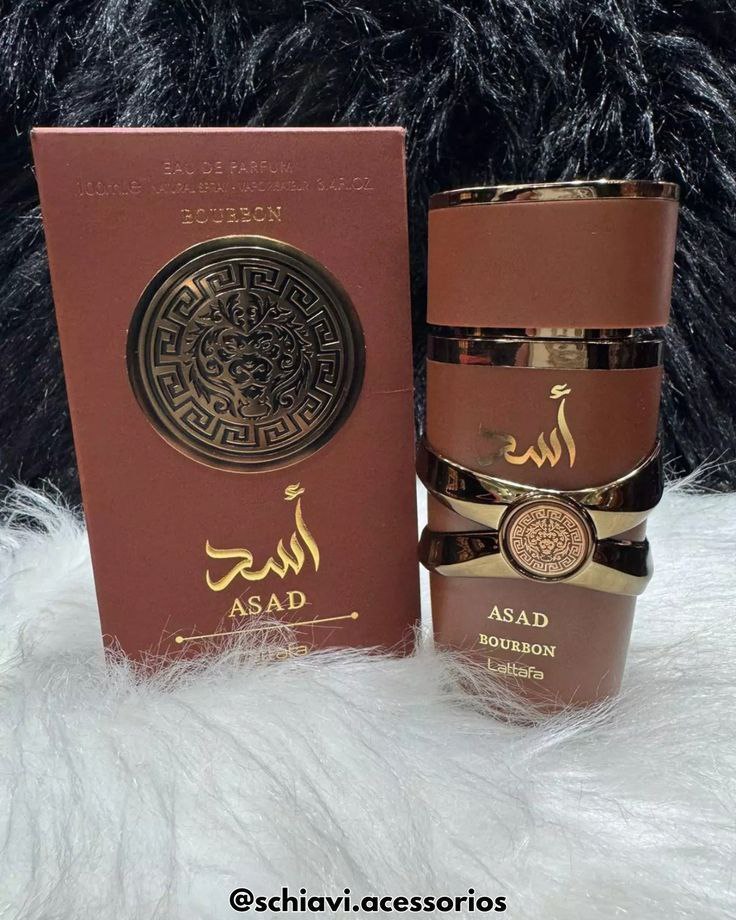 Perfume Asad Bourbon - LATTAFA  - Lattafa 100ml  Aroma: Amaderada y elegante.